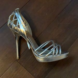 Champagne Gold Heels